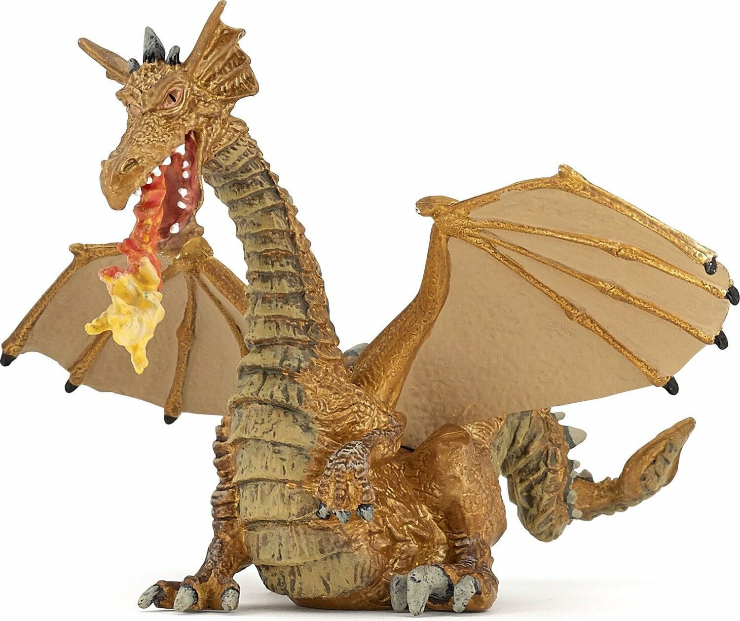 39095 GOLD DRAGON W FLAME - A Child's Delight