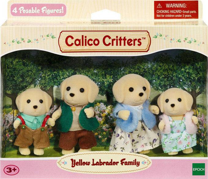 Yellow Labrador Family - A Child's Delight