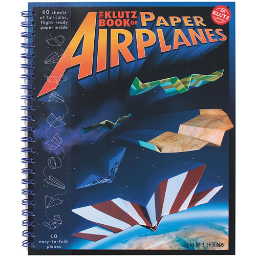THE KLUTZ BOOK OF PAPER AIRPLANES   