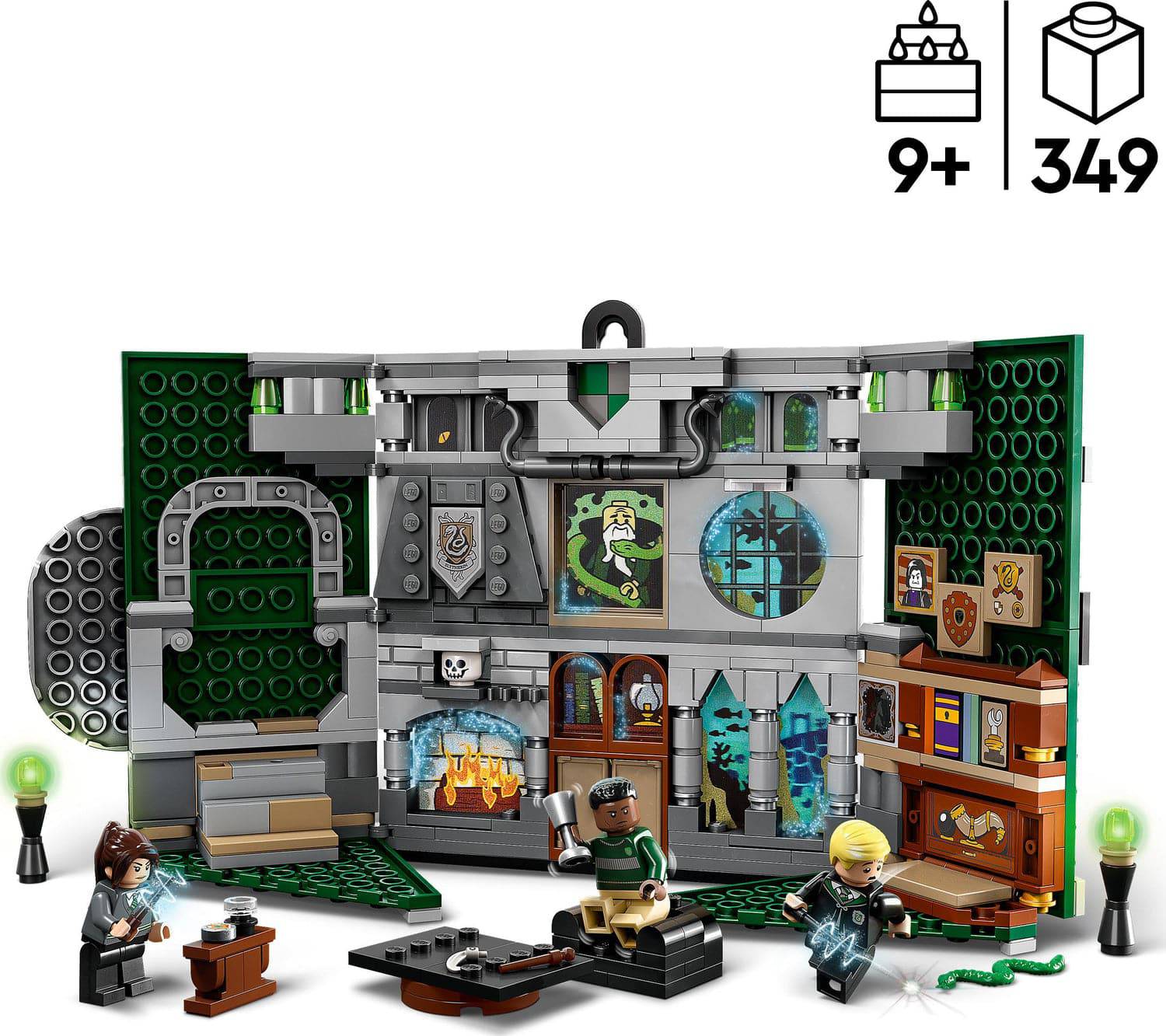 76410 Slytherin House Banner - A Child's Delight