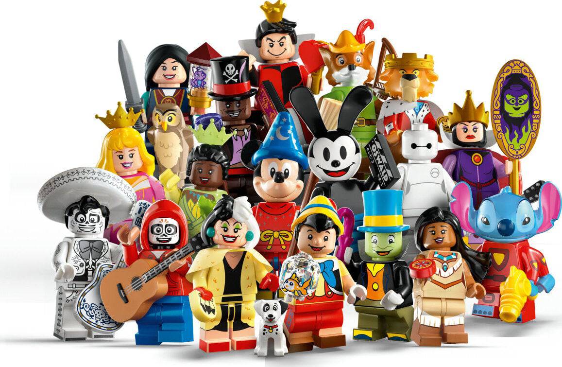Lego Mini Figures - A Child's Delight