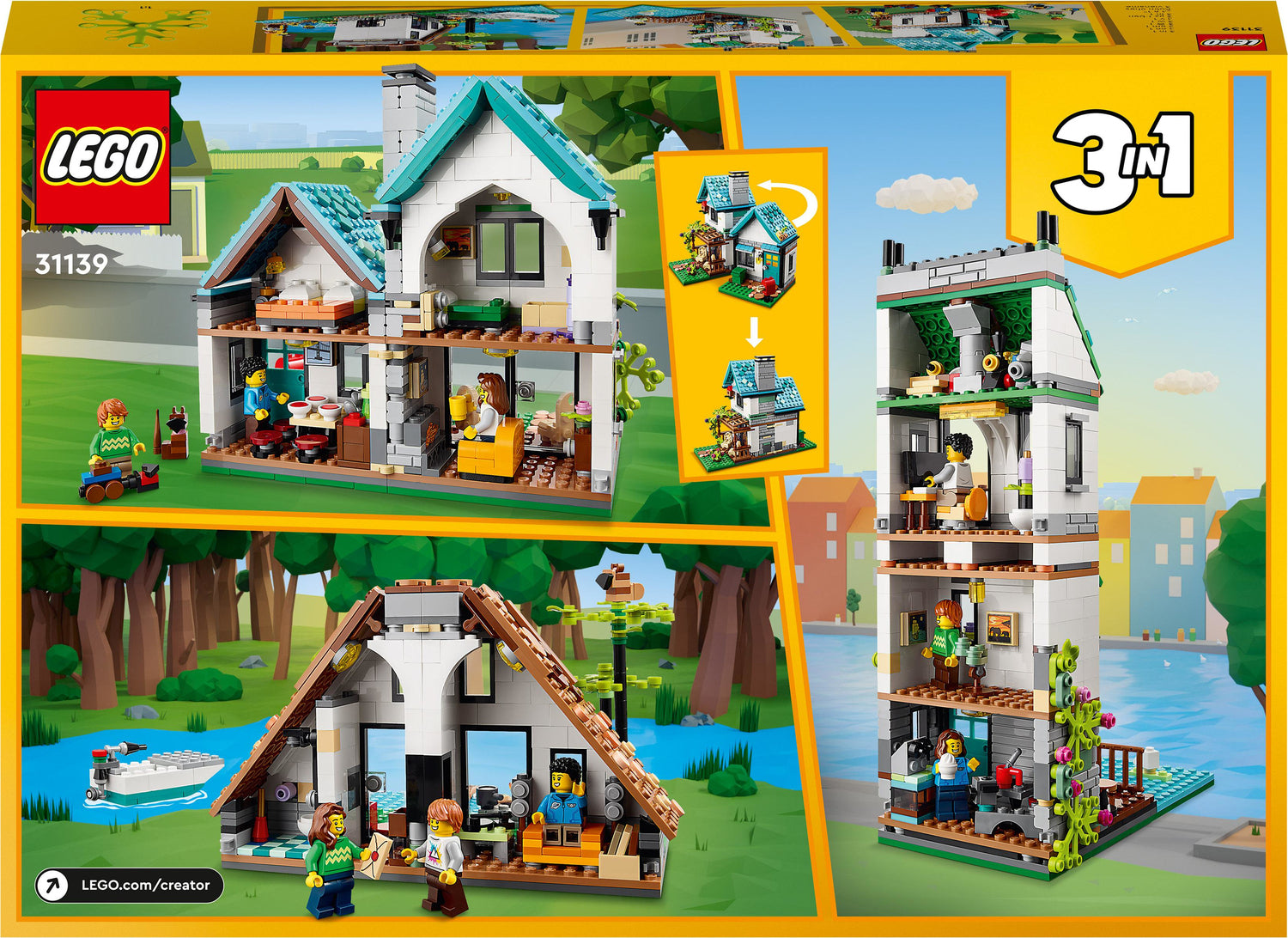 LEGO® Creator 3 in 1 Cozy House