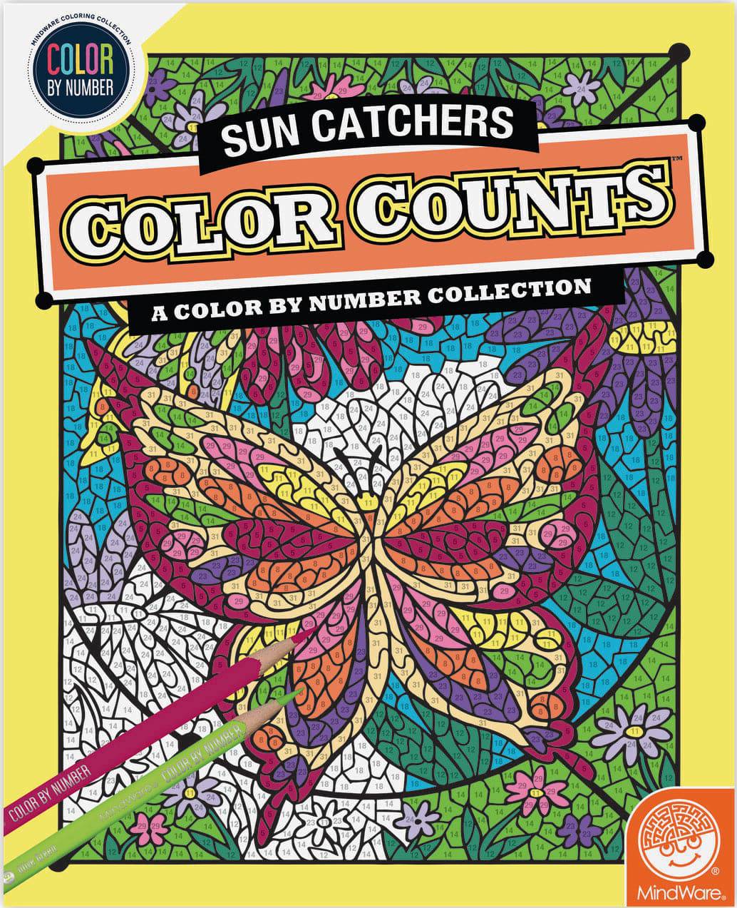 Color By Number Suncatchers - A Child's Delight