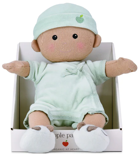 Organic Plush Best Friend - Mint Baby Doll