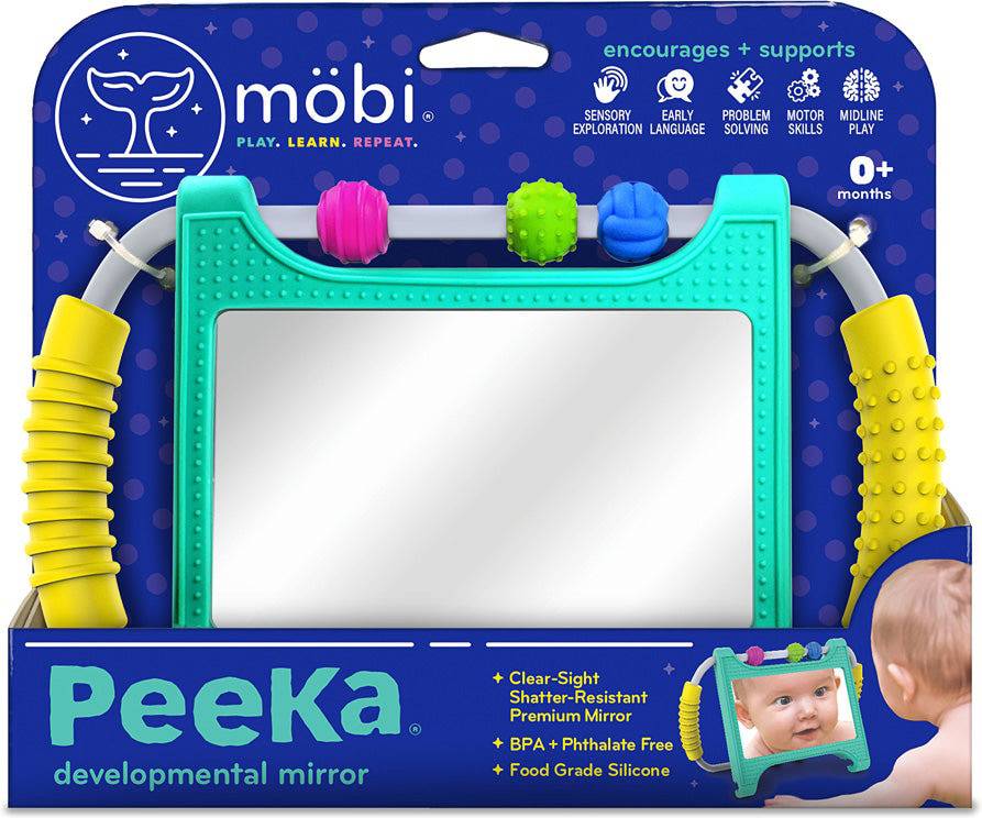 Peeka Developmental Mirror - A Child's Delight