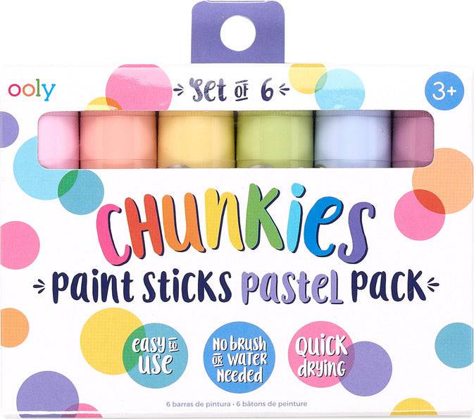 Chunkies Pastel Paint Stix - A Child's Delight