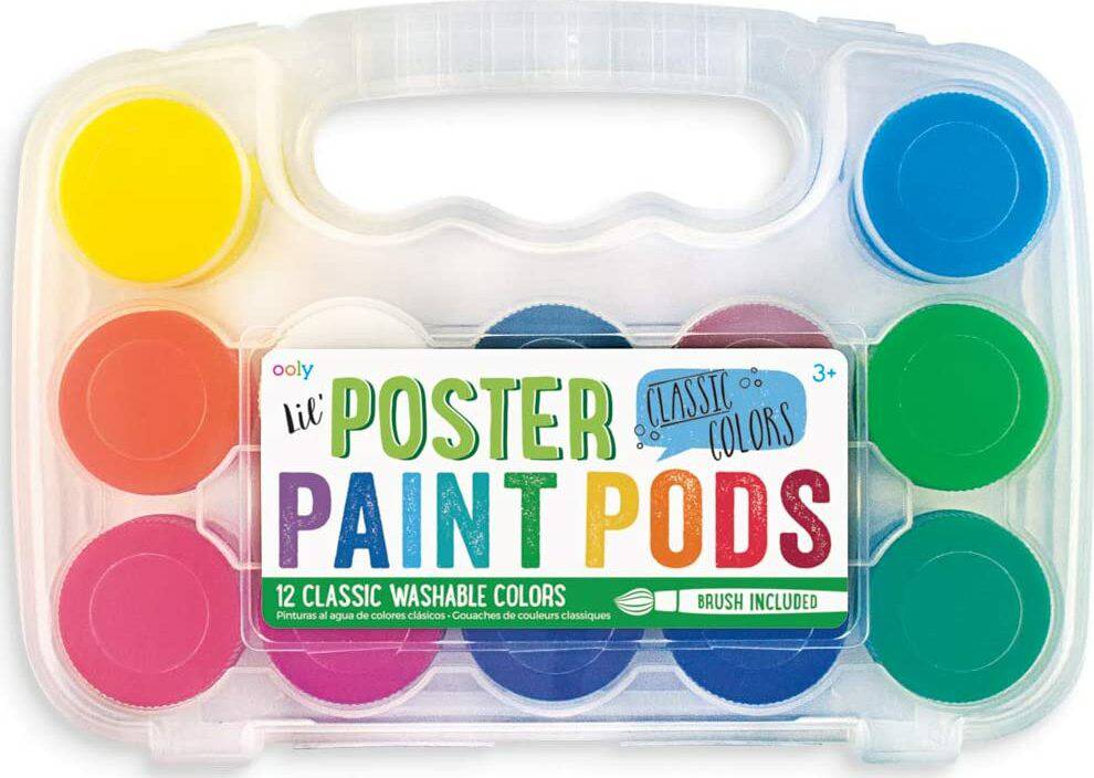Lil Paint Pod Classic Colors - A Child's Delight