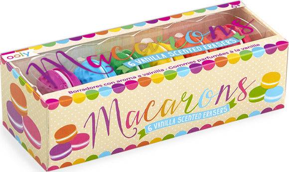 Macarons Scented Erasers - A Child's Delight