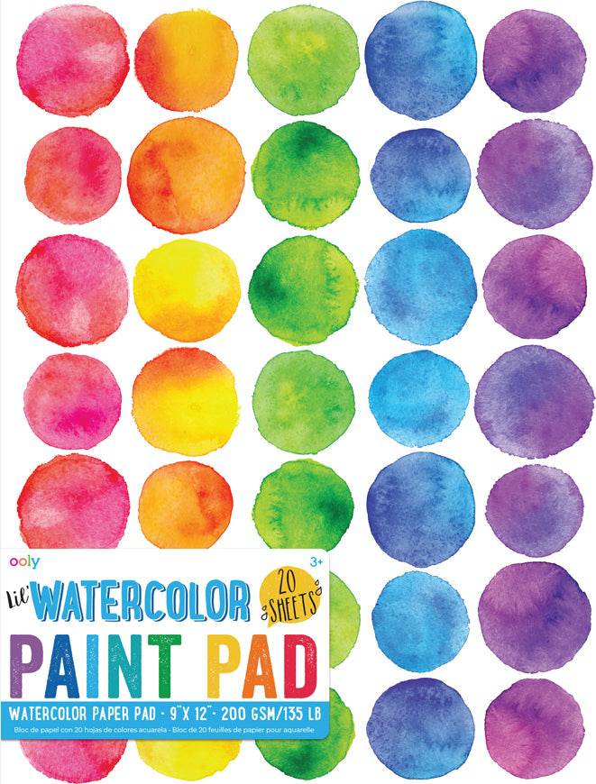 Watercolor Paint Pad - A Child's Delight