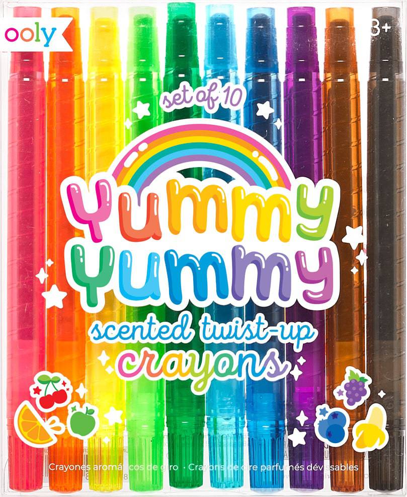 Yummy Yummy Twist Up Crayons - A Child's Delight