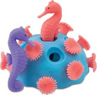 564 STRETCHY CORAL SEAHORSE - A Child's Delight