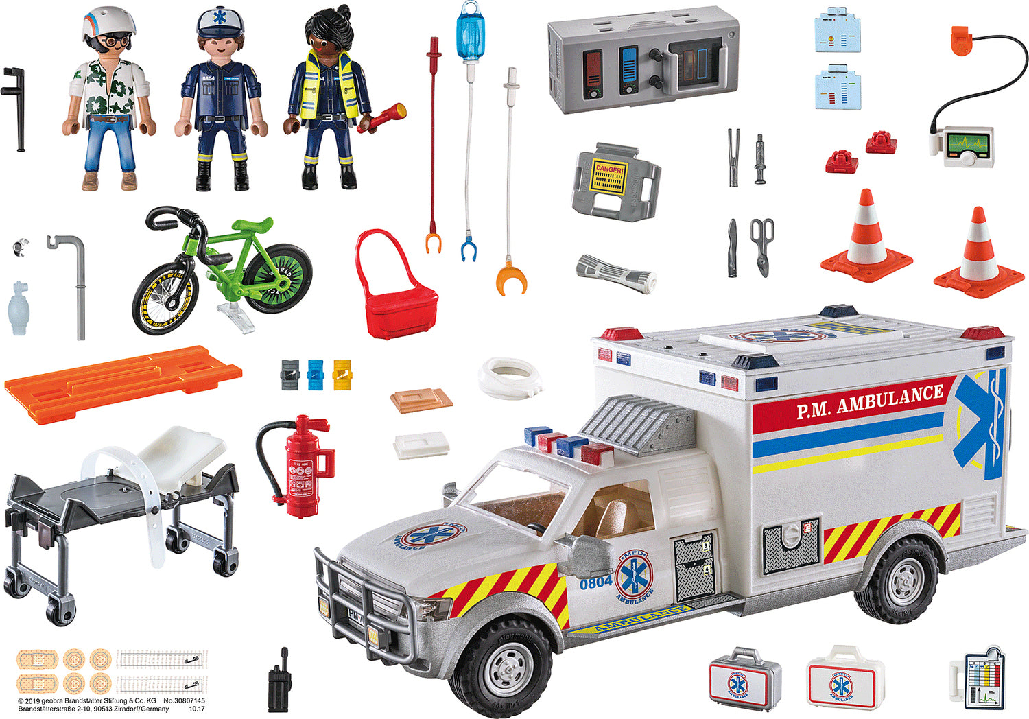 Playmobil City Ambulance with Lights and Sound