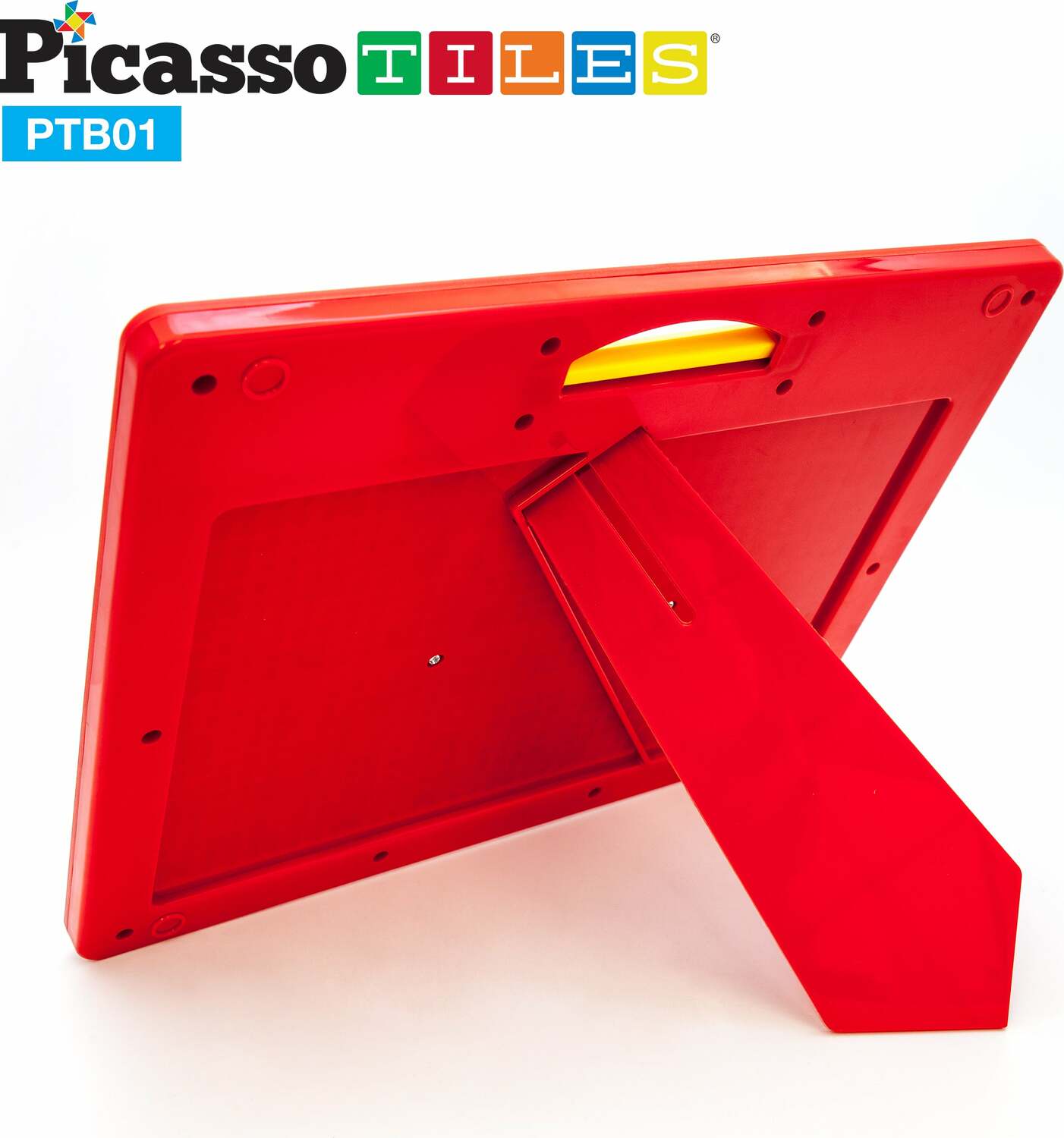 PicassoTiles Large Magnetic Drawing Board (Red)