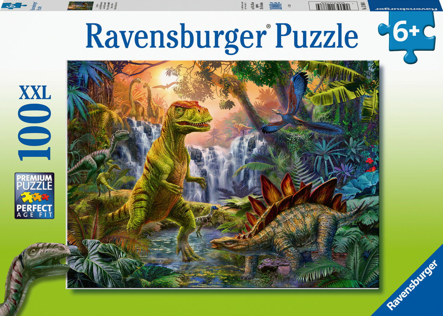 Dinosaur Oasis (100 pc Puzzle)