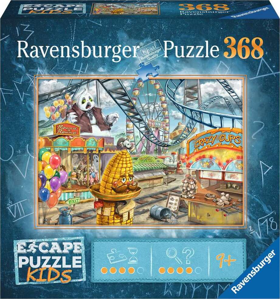 Escape Puzzle KIDS Amusement Park Plight (368 pc Puzzle)