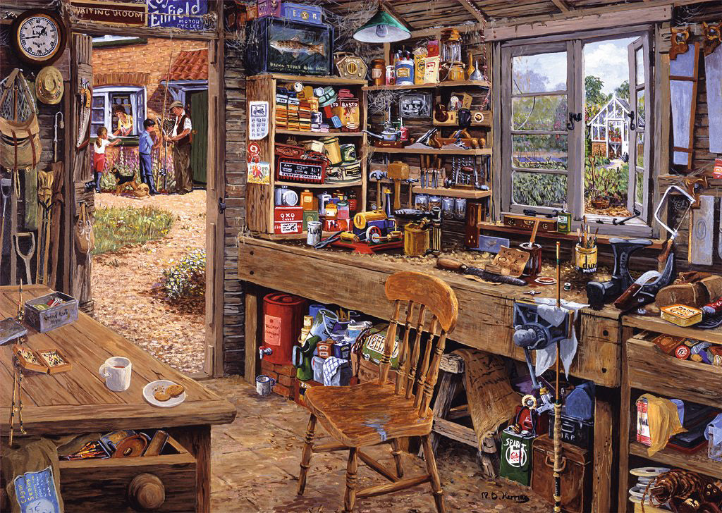 Dad's Shed  (500 pc Puzzle)
