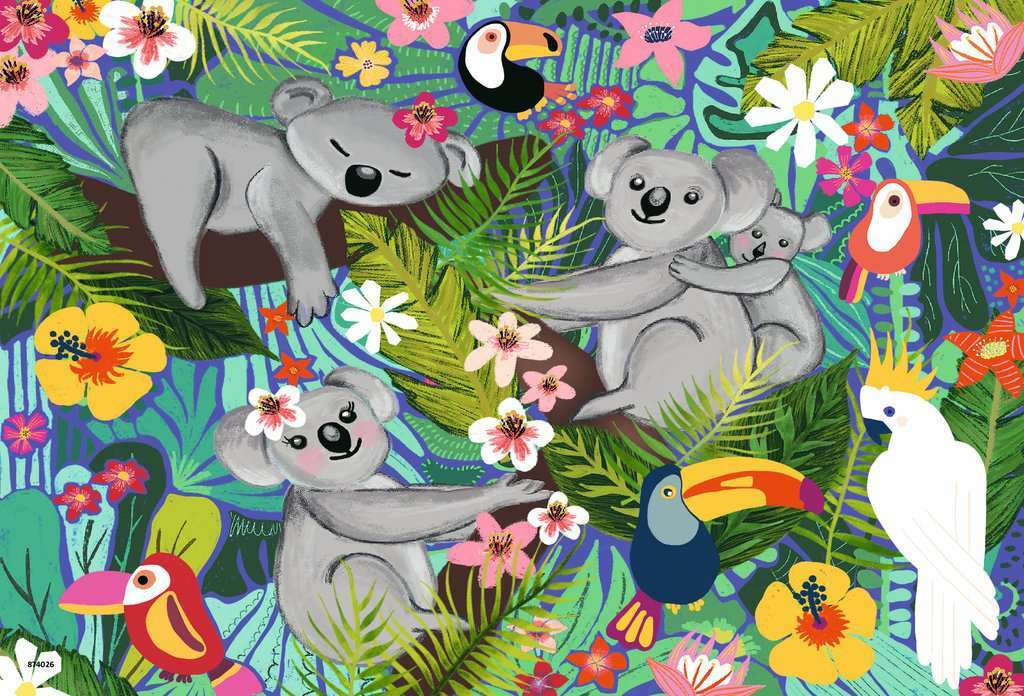 5183 KOALAS AND SLOTHS 2X24 - A Child's Delight
