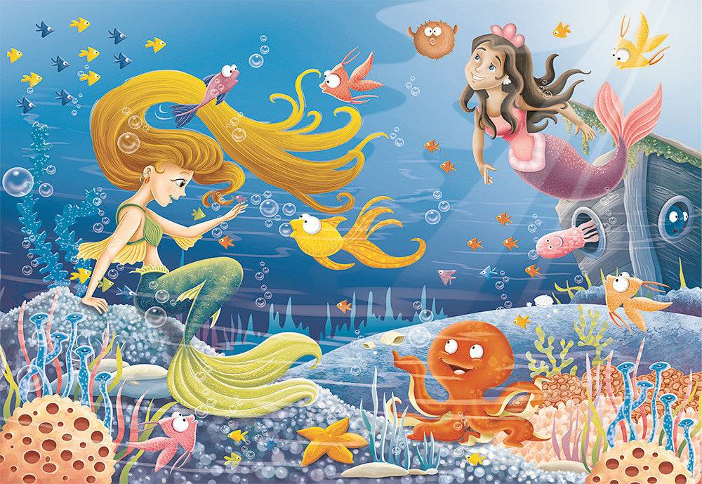 60Pc Mermaid Tales - A Child's Delight