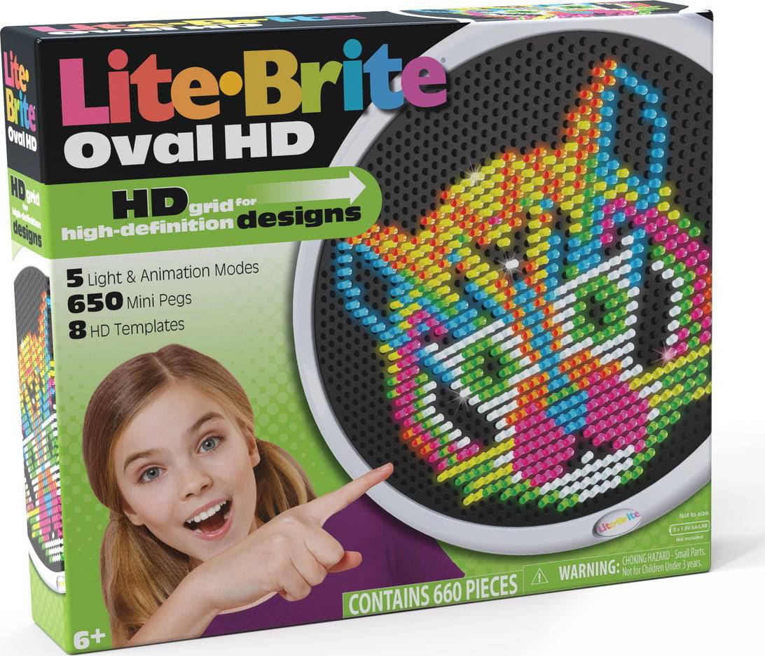 Lite Brite Oval HD - A Child's Delight