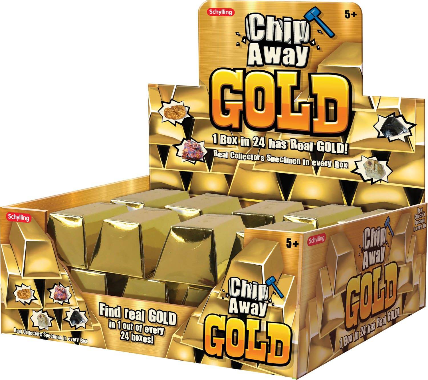 Chip Away Gold Bar - A Child's Delight
