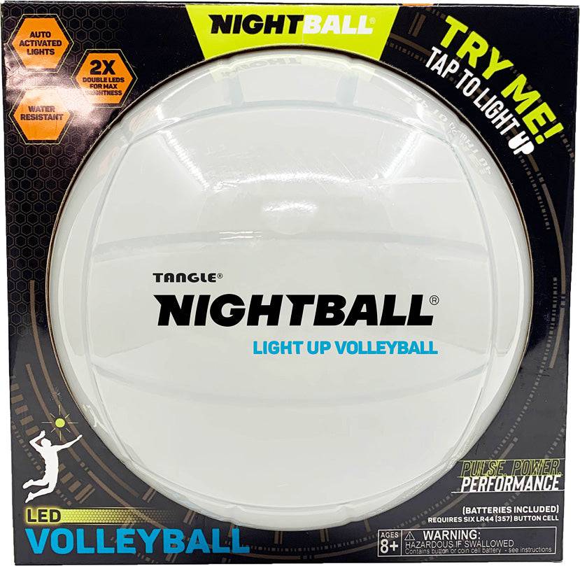 Nightball Volleyball White - A Child's Delight