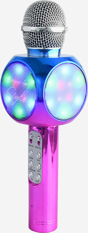 Sing A long Pro Karaoke Mic -Multi Color -Metallic Electroplate