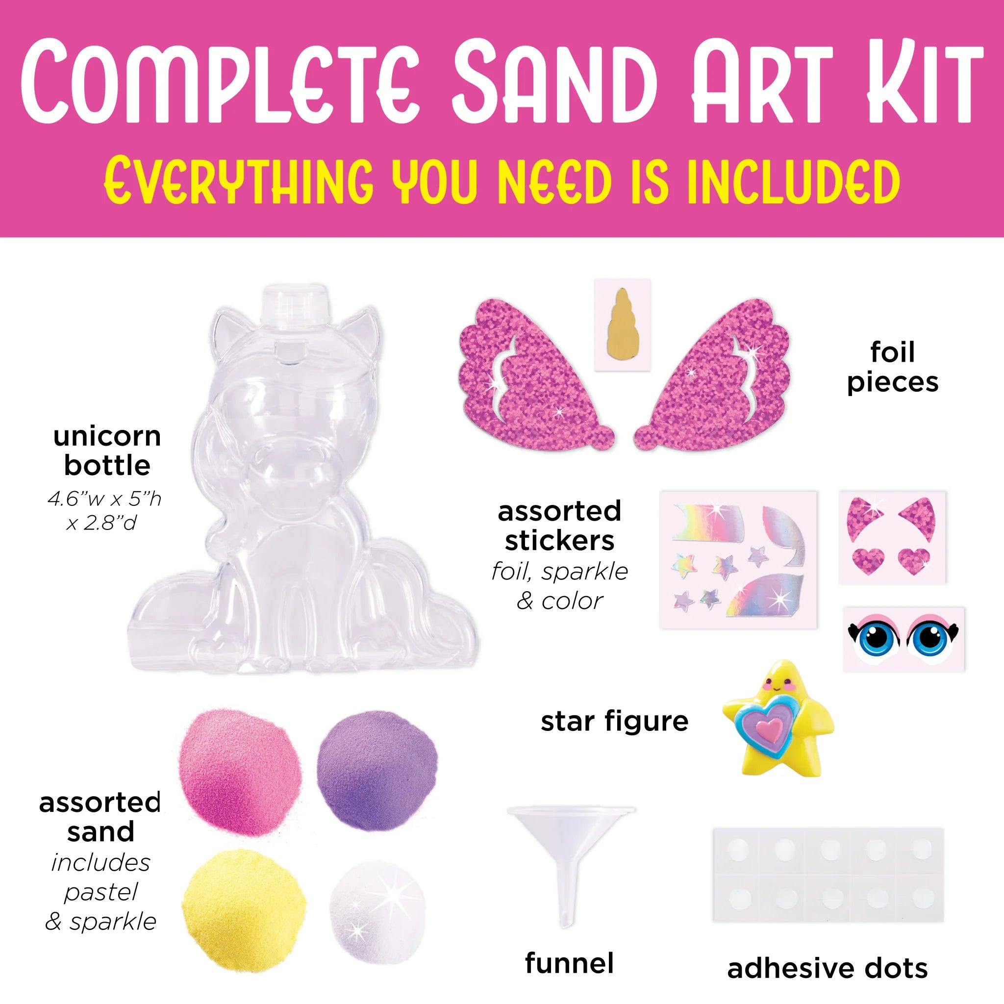 Sparkle Sand Art Unicorn